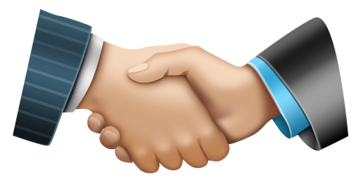 Смайл рукопожатие