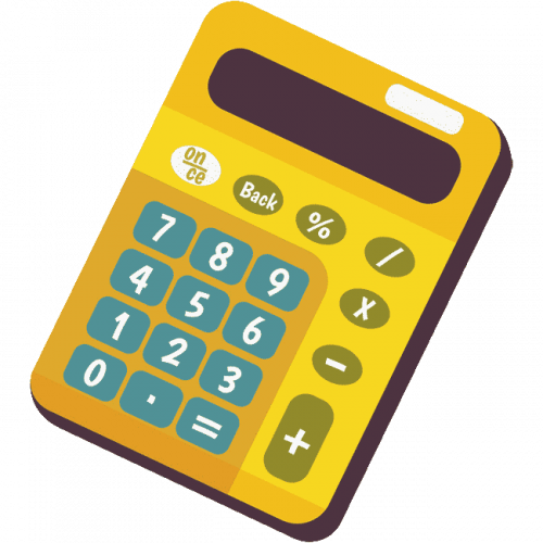 Калькулятор на прозрачном фоне