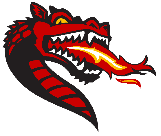 Дракон наклейка морда