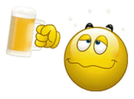 Смайлик Кружка пива