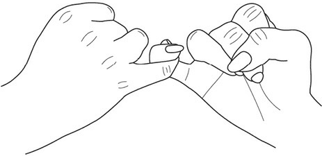 Мизинцы мирись