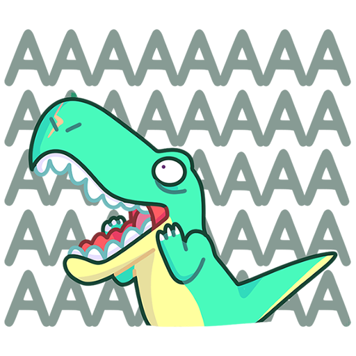 Стикеры динозавры