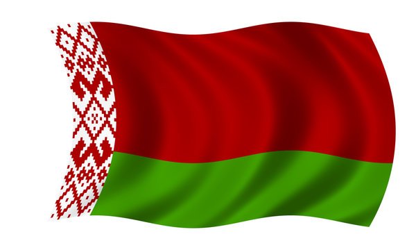 Белорусский флаг новый вектор