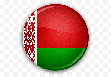 Флаг Белоруссии в круге