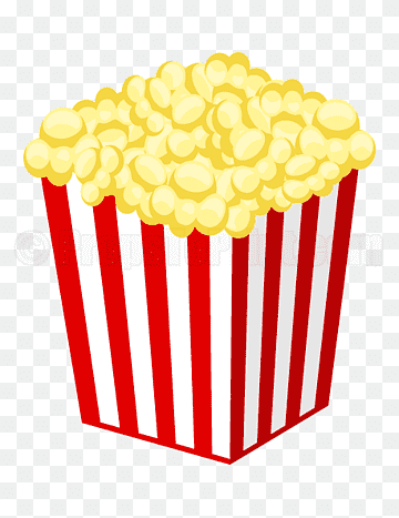 Смайлик с попкорном