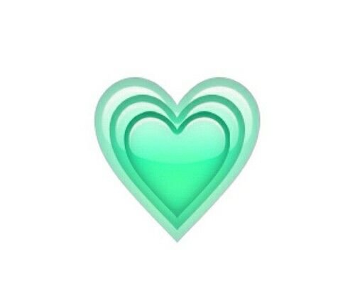 Бирюзовое сердечко