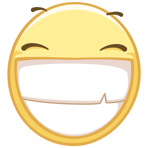 Улыбающийся смайлик ВК