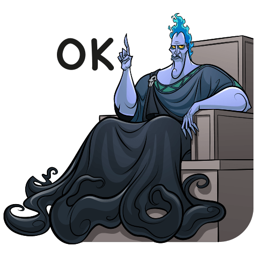 Набор стикеров аид