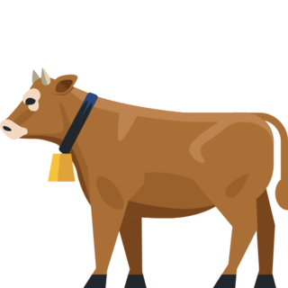Смайлик корова