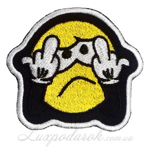 Злая улыбка без фона