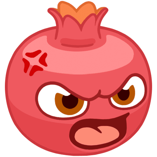 ЭМОДЖИ гранат