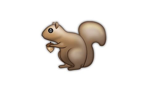 Эмодзи бурундук
