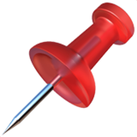 Эмодзи канцелярская кнопка