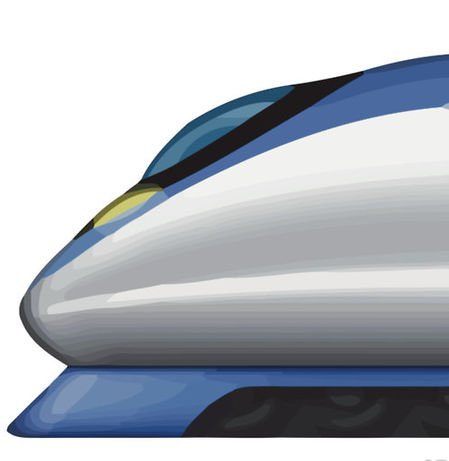 Скоростной поезд ЭМОДЖИ