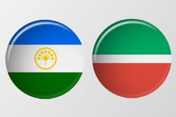 Флаг татаро Башкирии