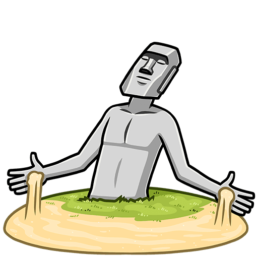 Идол Моаи Стоун