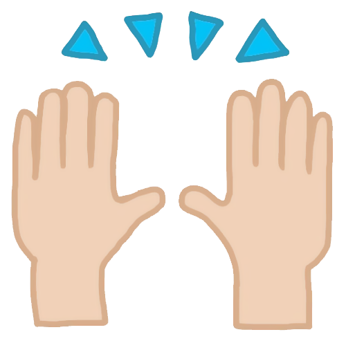 Смайлик с руками