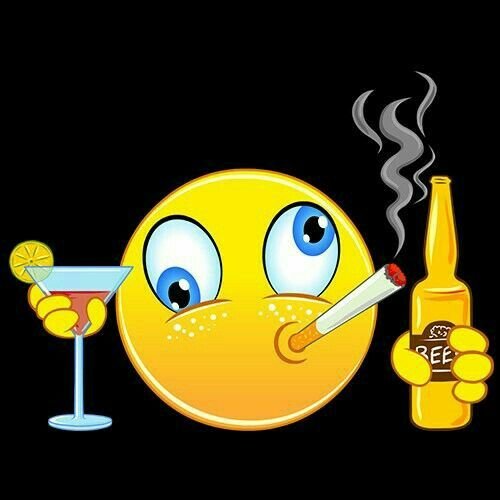 Смайл с сигаретой