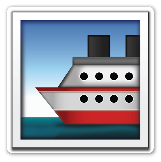 Эмодзи корабль