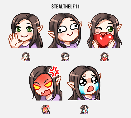 Стикеры Твич