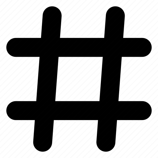 Хэштег трафарет