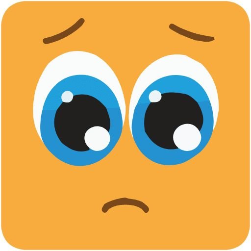 Грустный смайлик