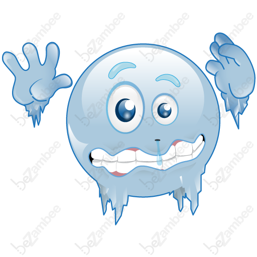 Смайлик замерз