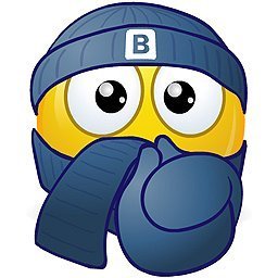 Смайлик замерз