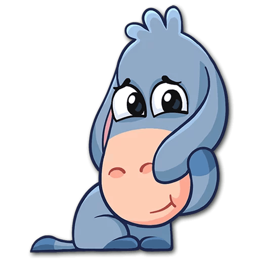 Ослик Элвис Стикеры ВК