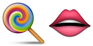 ЭМОДЖИ конфета айфон