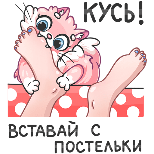 Стикер Кусь Кусь