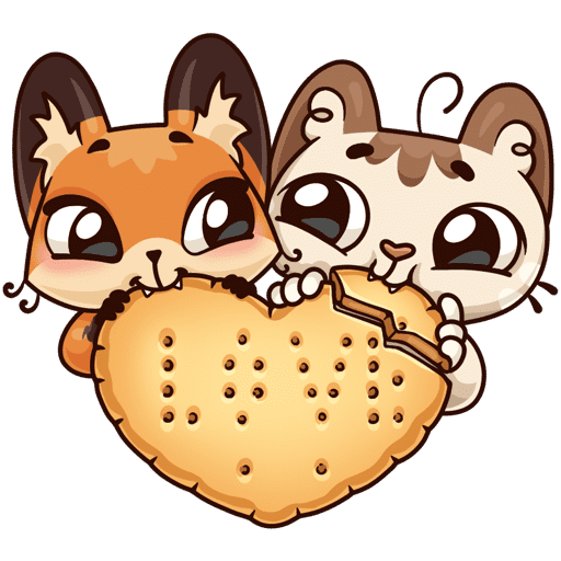 Стикер "котик"