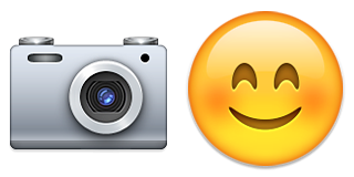ЭМОДЖИ фотоаппарат айфон