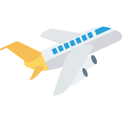 Самолет стикер без фона