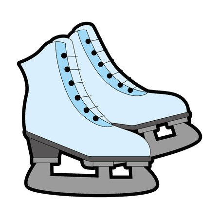 Смайлик на коньках