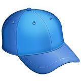 Синяя кепка эмодзи