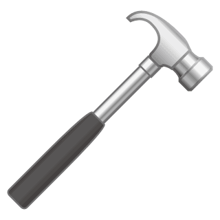 Молоток стикер