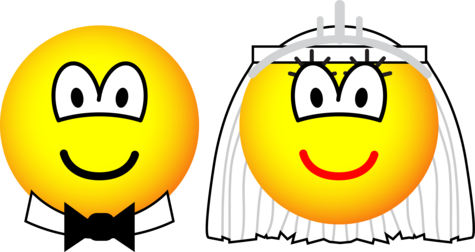 Свадебные смайлики