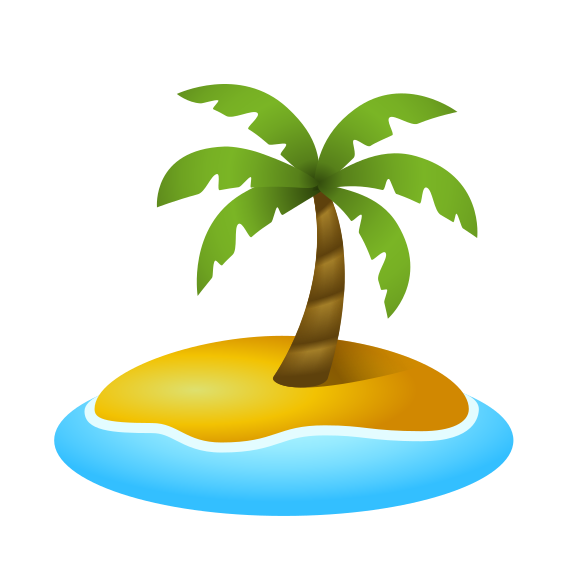 Остров значок