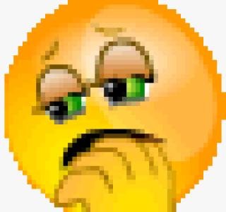 Человек чихает