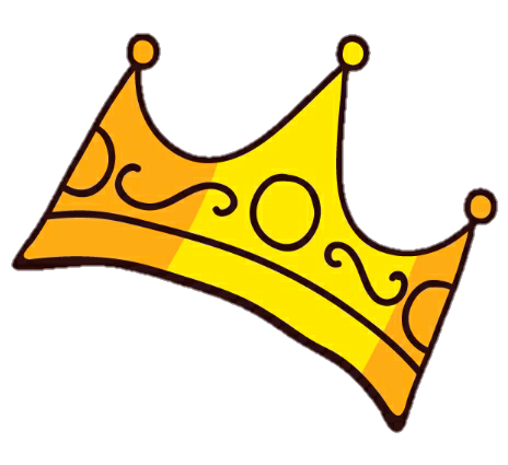 Корона стикер без фона
