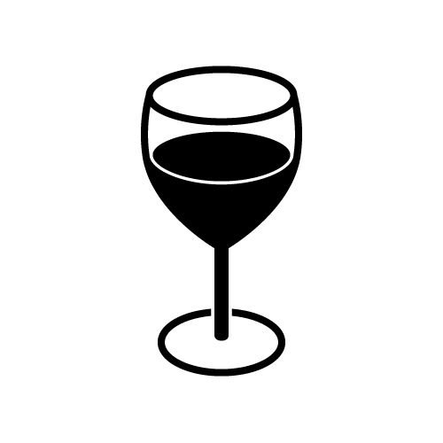 Рюмка силуэт