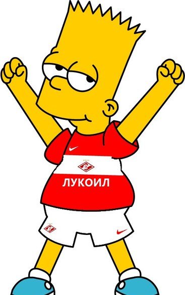 Барт симпсон Спартак