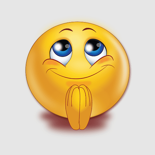 Умоляющий смайлик