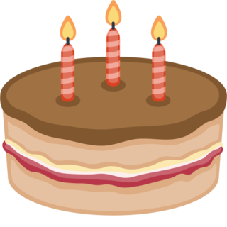 Эмодзи торт