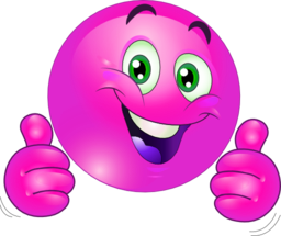 Смайлик фиолетовый малыш