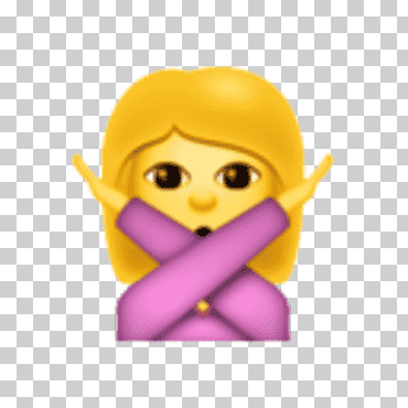 Гиффка фиолетовый смайлик