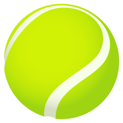 ЭМОДЖИ теннисный мяч