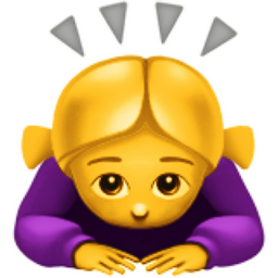 Кланяющийся смайлик