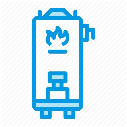 Газовый котел на прозрачном фоне